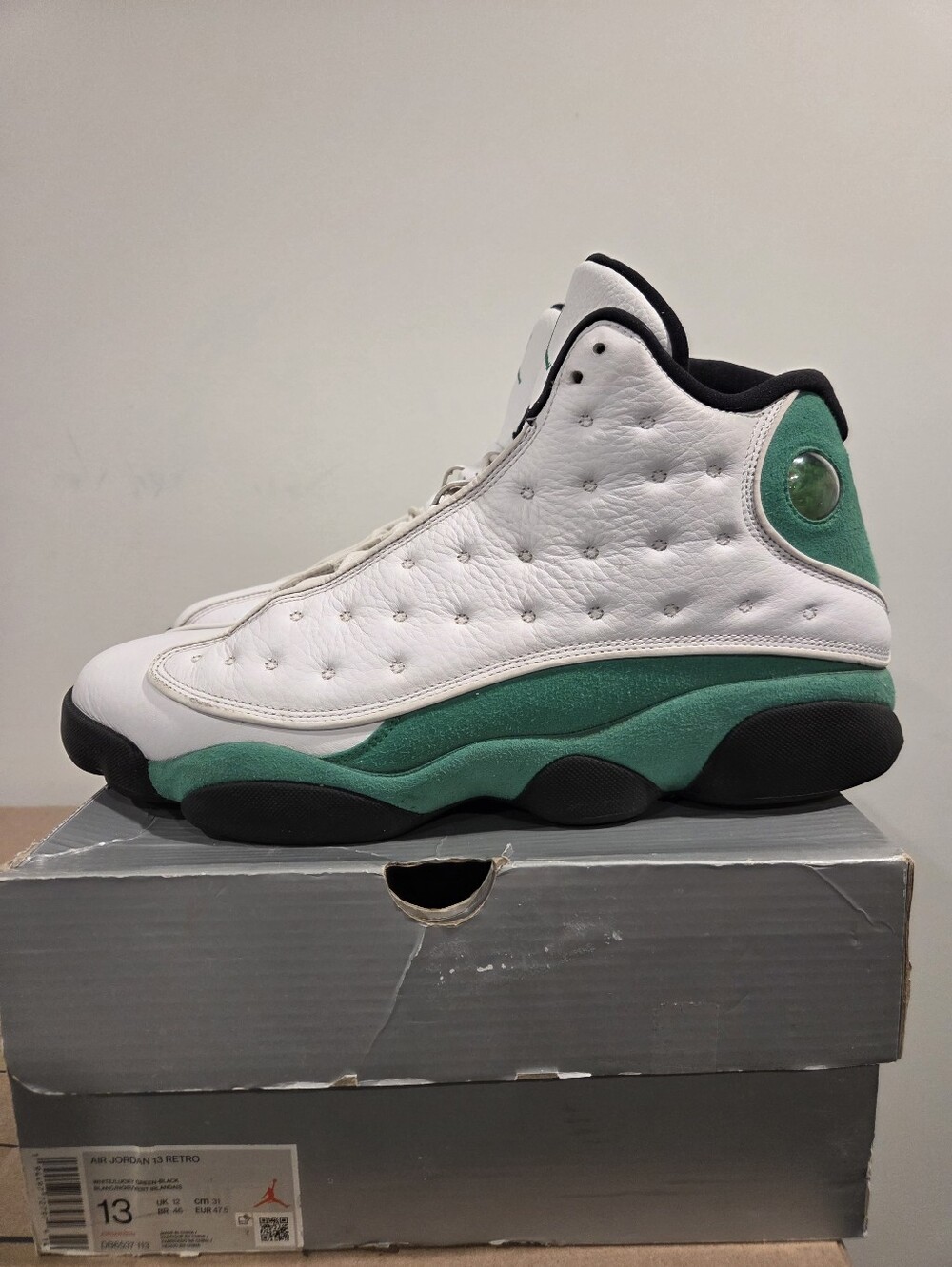 Nike Air Jordan 13 Retro 'Lucky Green' 2020 Men's Size 13 !!!